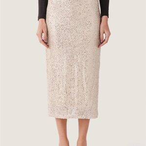 Altar'd State Sequin Midi Skirt